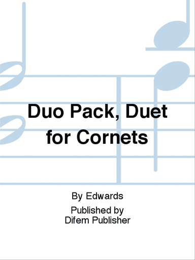 Duo Pack, Duet for Cornets