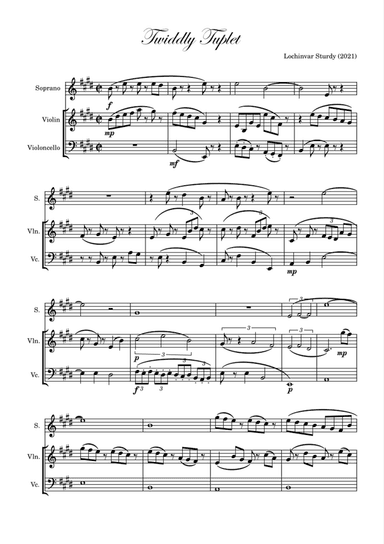 Twiddly Tuplet