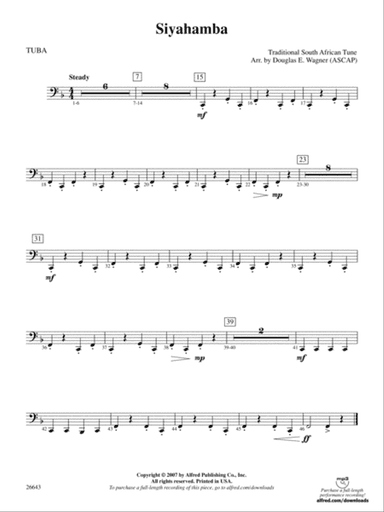 Siyahamba: Tuba