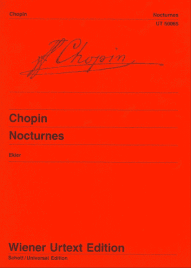 Chopin - Nocturnes Ed Ekier Urtext