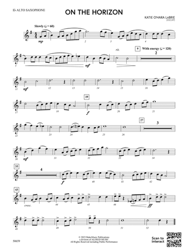 On the Horizon: E-flat Alto Saxophone