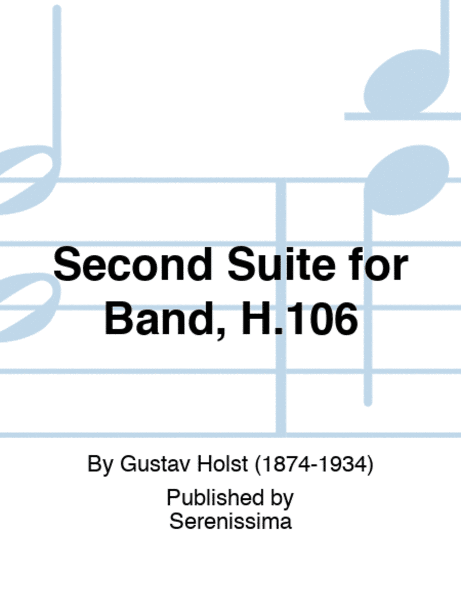 Second Suite for Band, H.106