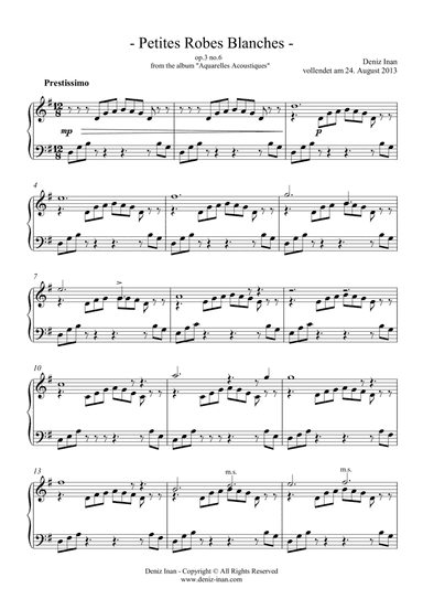 op3 no6 - Petites Robes Blanches