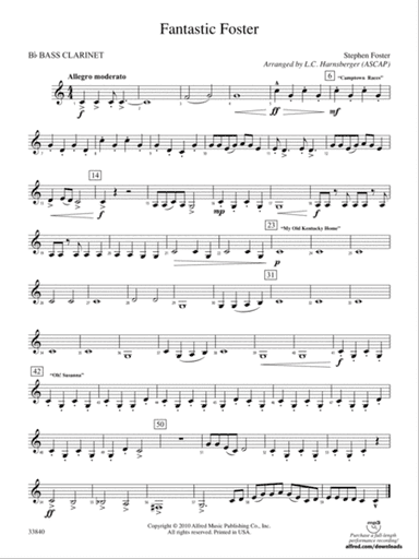 Fantastic Foster: B-flat Bass Clarinet