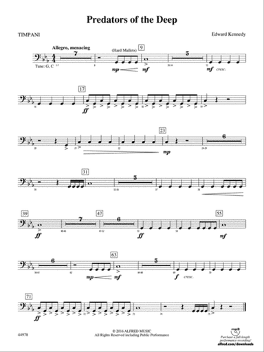 Predators of the Deep: Timpani