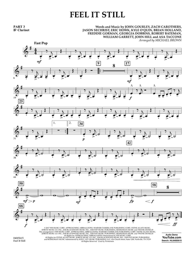 Feel It Still - Pt.3 - Bb Clarinet