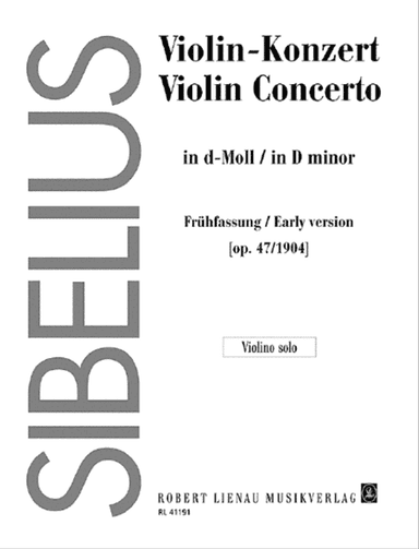 Violin Concerto D minor