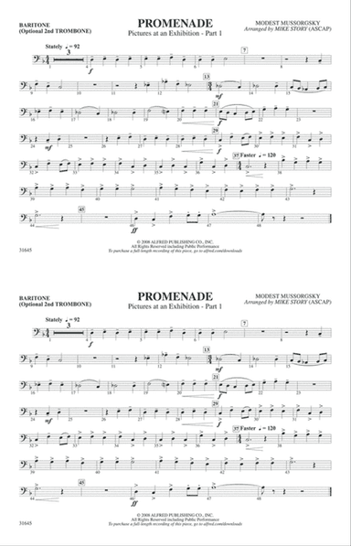 Promenade: Baritone B.C.