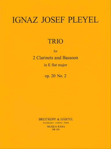 Trio No. 2 in E flat major Op. 20 B (3741)