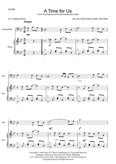 A Time For Us (love Theme)