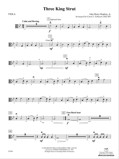 Three King Strut: Viola