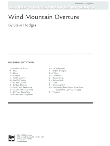 Wind Mountain Overture: Score