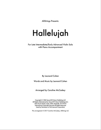 Hallelujah