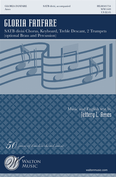 Gloria Fanfare - SATB divisi (Vocal Score)