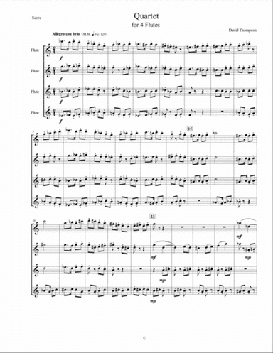 Flute Quartet
