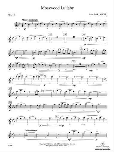 Mosswood Lullaby: Flute