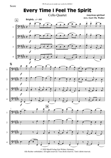 Every Time I Feel The Spirit