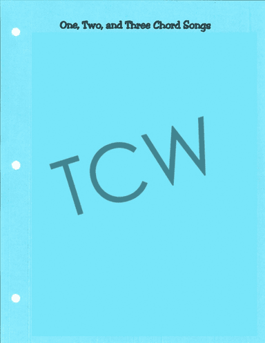 One, Two, Three Chord Song List