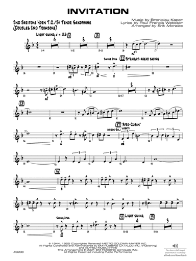 Invitation: 2nd Baritone T.C.
