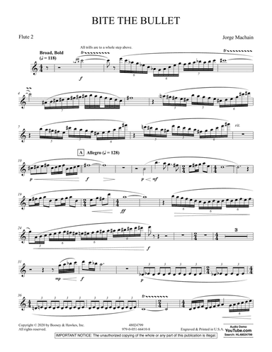 Bite the Bullet - Flute 2