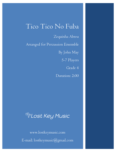 Tico Tico No Fuba-Percussion Ensemble