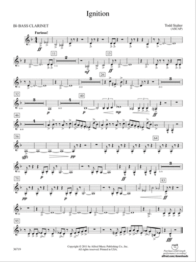 Ignition: B-flat Bass Clarinet