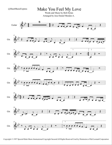 Make You Feel My Love