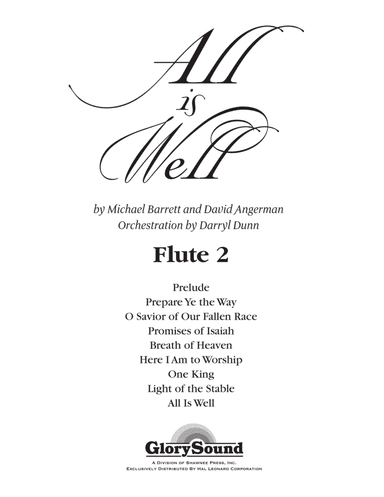 All Is Well - Flute 2