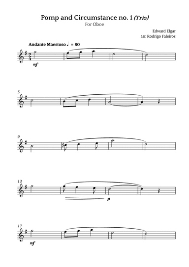 Pomp and Circumstance no. 1 (Trio)