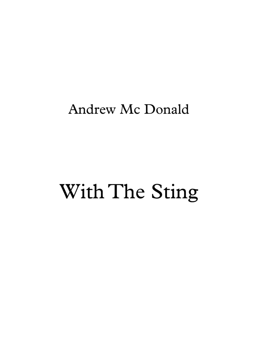 With The Sting