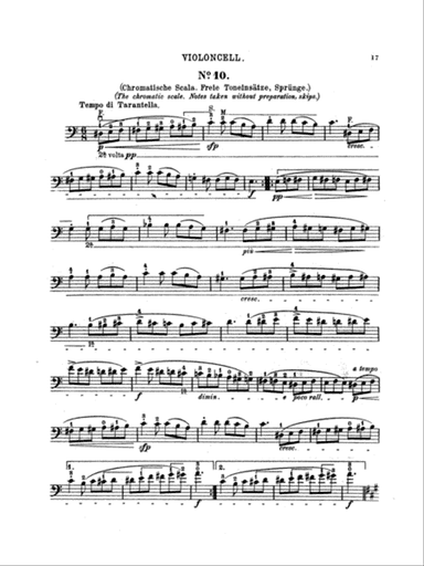 Grützmacher: Etudes, Op. 72