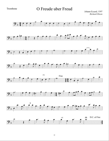 O Freude uber Freud-trombone