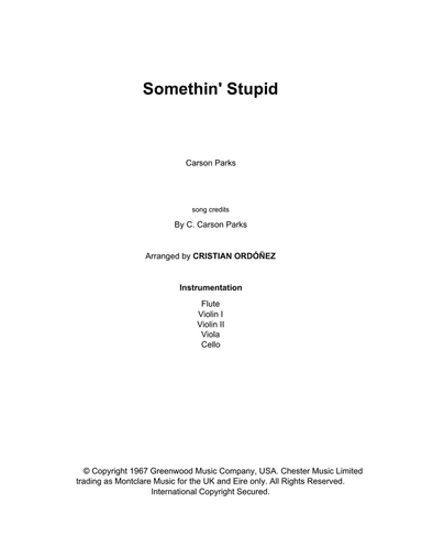 Somethin' Stupid