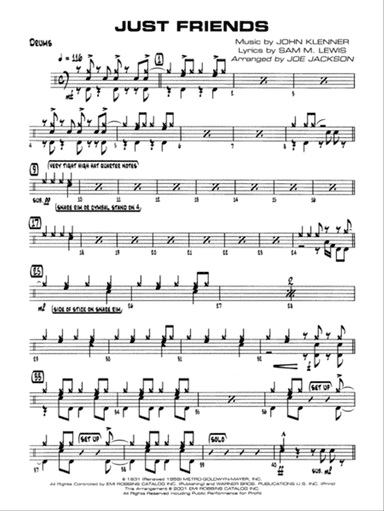 Just Friends: Drums