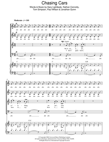 Chasing Cars