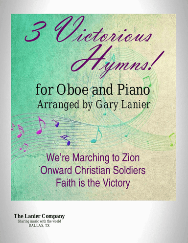 3 VICTORIOUS HYMNS (for Oboe and Piano with Score/Parts)