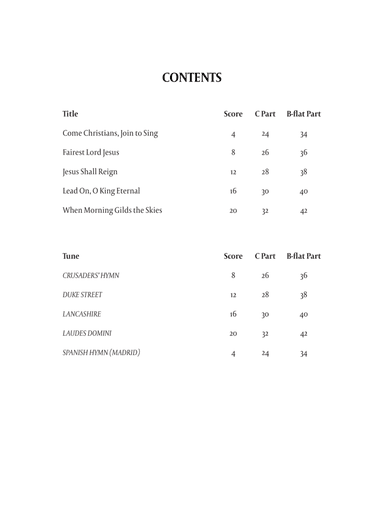 When Morning Gilds the Skies: Five Trumpet Solos on Familiar Hymns
