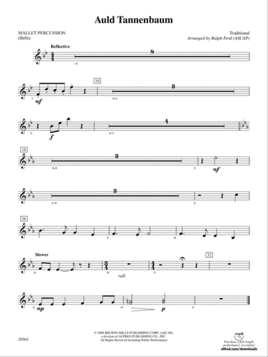 Auld Tannenbaum: Mallets