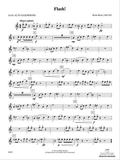 Flash!: E-flat Alto Saxophone