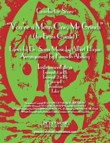 You're A Mean One, Mr. Grinch