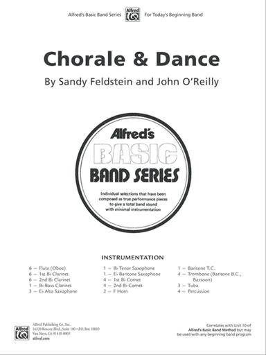 Chorale and Dance: Score
