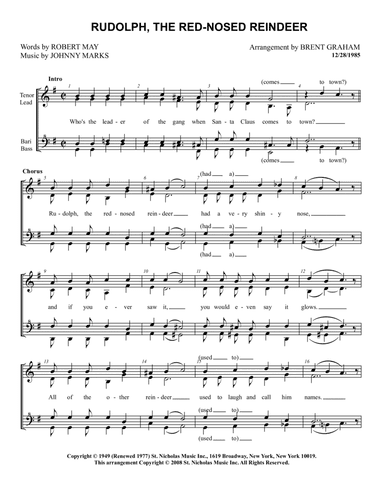 Rudolph The Red-nosed Reindeer