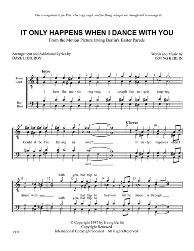 It Only Happens When I Dance With You