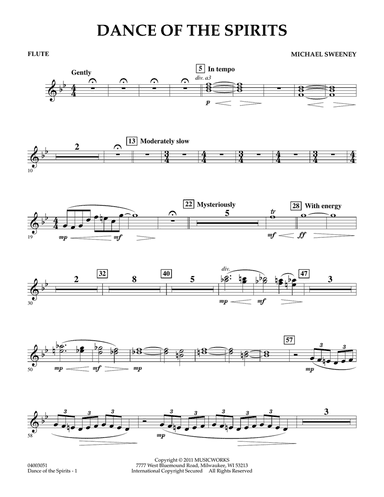 Dance Of The Spirits - Flute