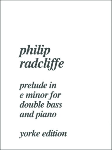 Prelude in E minor. DB & Pf