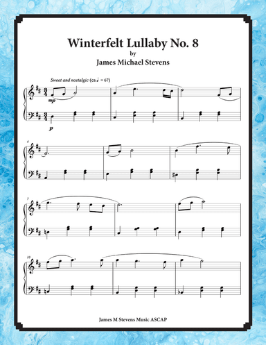 Winterfelt Piano, No. 8