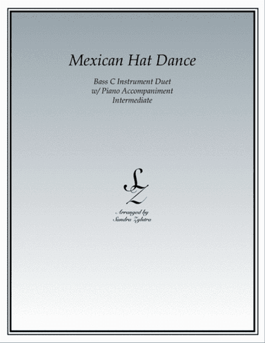 Mexican Hat Dance (bass C instrument duet)