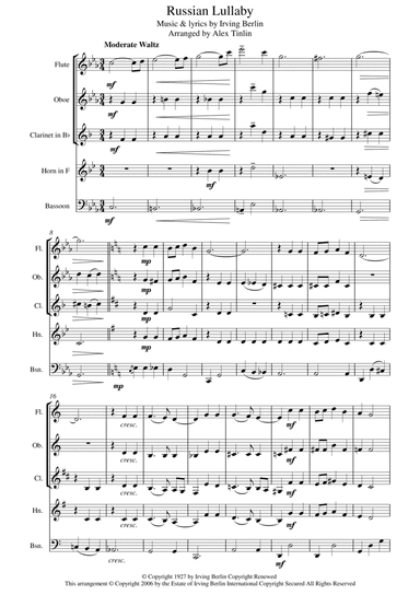 Russian Lullaby