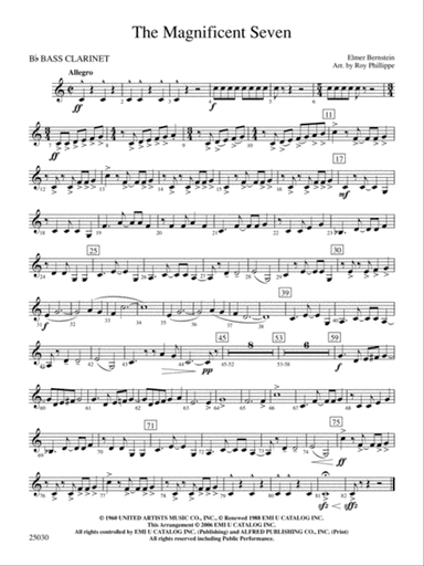 The Magnificent Seven: B-flat Bass Clarinet