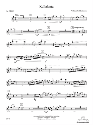 Kallalanta: Oboe